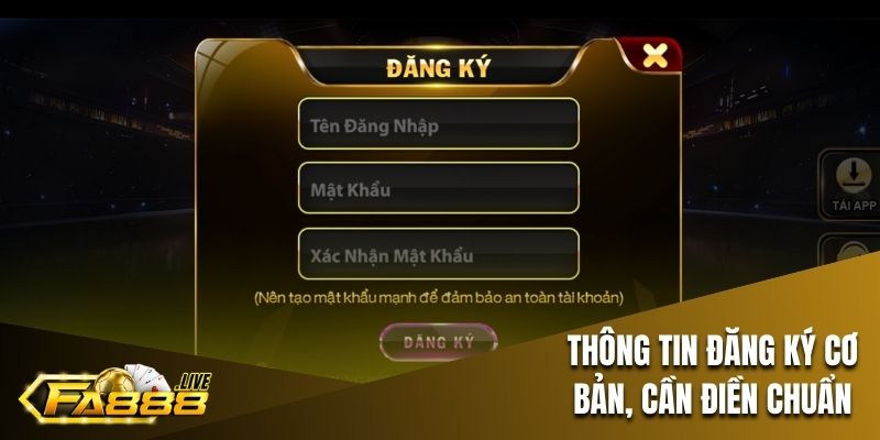 Tìm hiểu điều kiện cần đáp ứng để đăng ký FA88 thành công